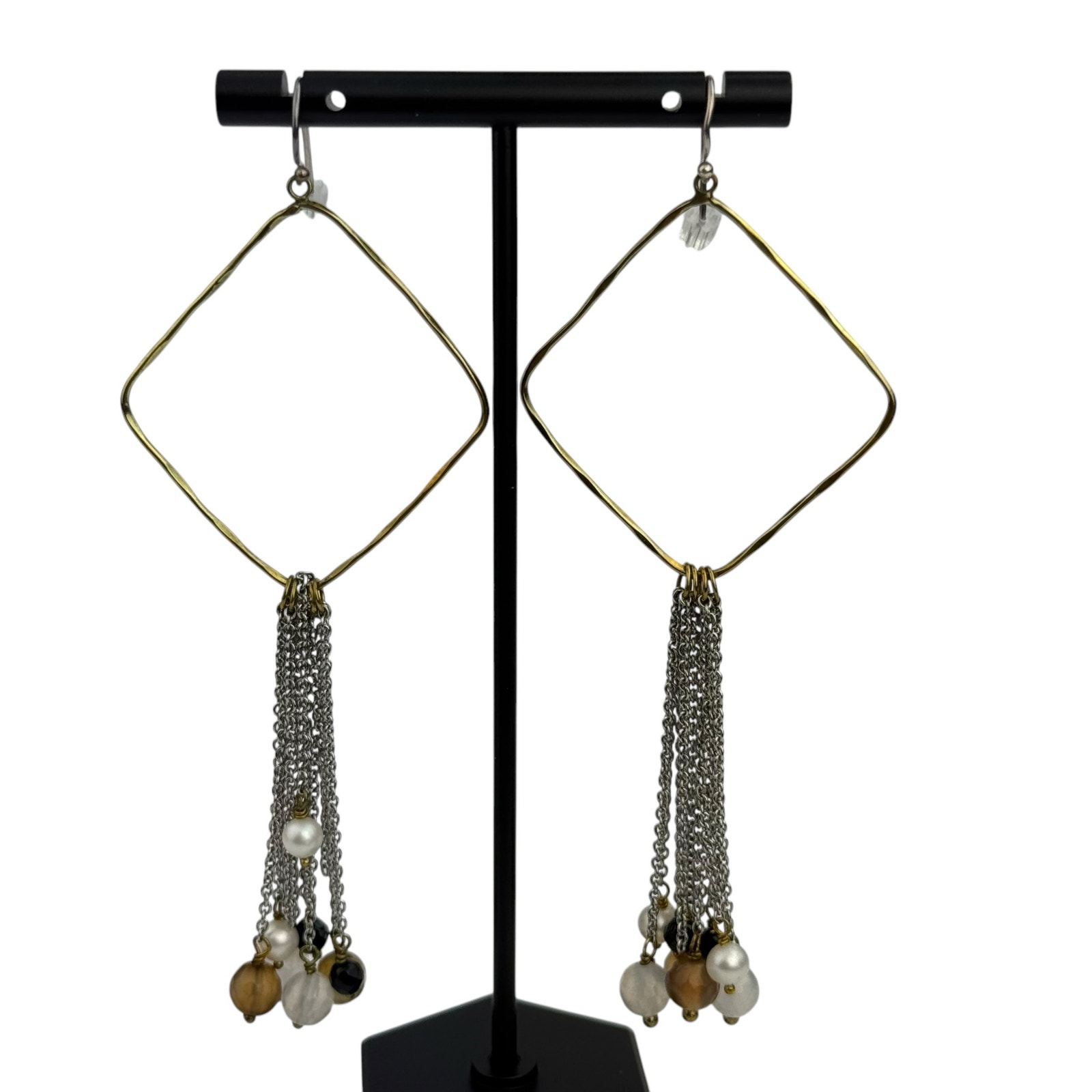 New Willow House Jewelry By Sara Blaine Zara Beaded Fringe Dangle Earrings